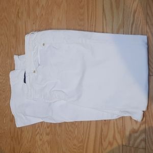 Bandolinoblu white jeans straight leg size 12